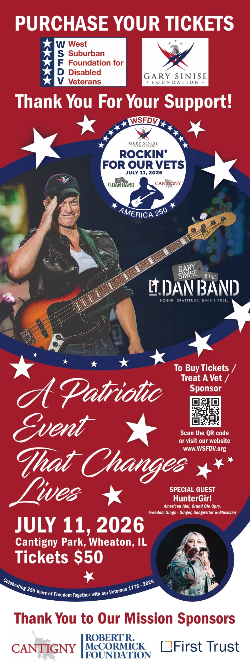 Rockin for our vets logo