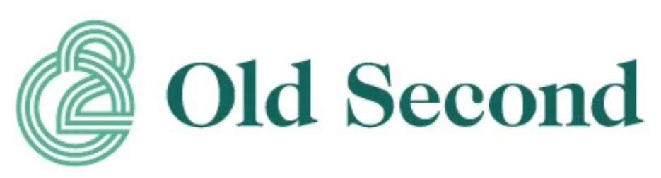 Old Second logo Green Old Second Bank logo