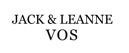 Jack and Leanne Vos